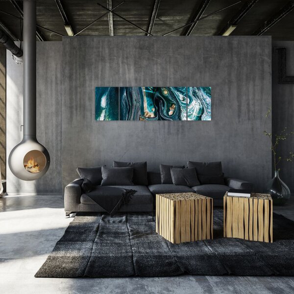 Obraz abstrakce (170x50 cm)