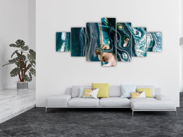 Obraz abstrakce (210x100 cm)