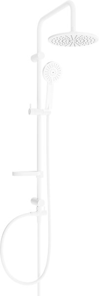 Mexen - X40 sprchový set s horní hlavicí 22 cm, bílá, 798404091-20
