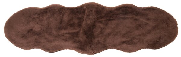UMĚLÁ KOŽEŠINA, 55/160 cm, hnědá - Kůže