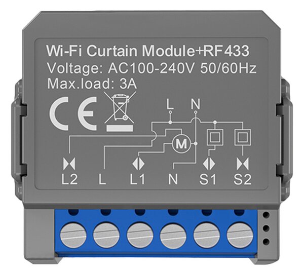 Modul chytré záclony Avatto CMS16-RF-1 WIFI+RF