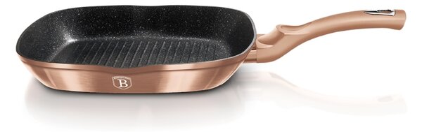 Pánev grilovací s mramorovým povrchem 28 cm Rosegold Metallic Line