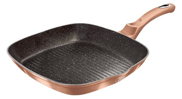Pánev grilovací s mramorovým povrchem 28 cm Rosegold Metallic Line