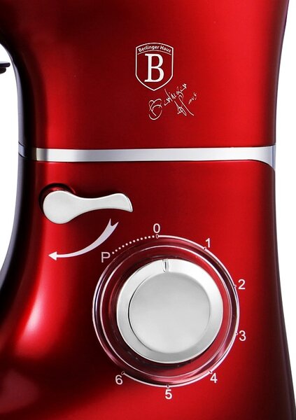 Kuchyňský robot 1300 W Burgundy Metallic Line