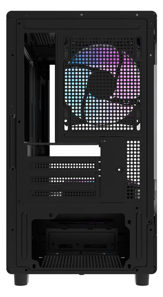 Počítačová skříň Darkflash DB330M + 3 ventilátory (černá)