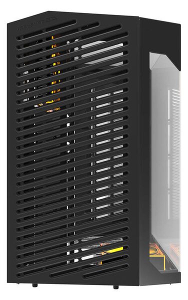 Počítačová skříň Darkflash DY470 se 4 ventilátory (černá)