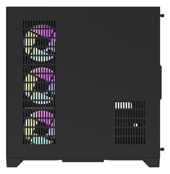 DarkFlash Počítačová skříň Darflash FT418 PRO + 7 ventilátorů aRGB (černá)