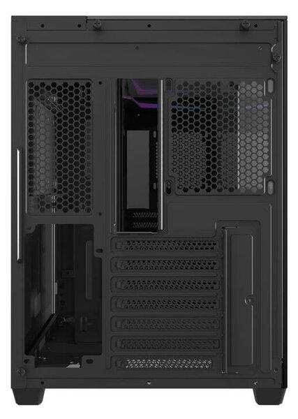 Počítačová skříň Darkflash TH285 se 4 ventilátory (černá)