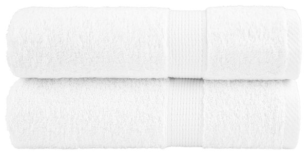 Prémiové ručníky SOLUND 2 ks bílé 50x100 cm 600 g/m² 137124