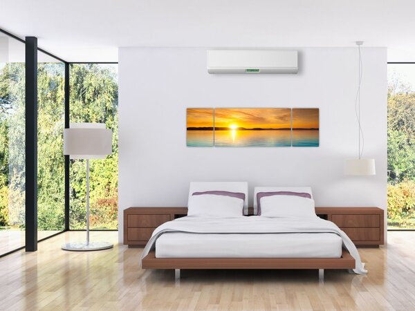 Obraz východu slunce (170x50 cm)