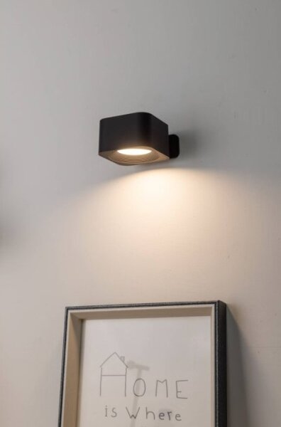 Eglo 74119 - LED Stm. nab. dot. nástěnné svít. MURAGLIE LED/5W/5V 2000 mAh černá