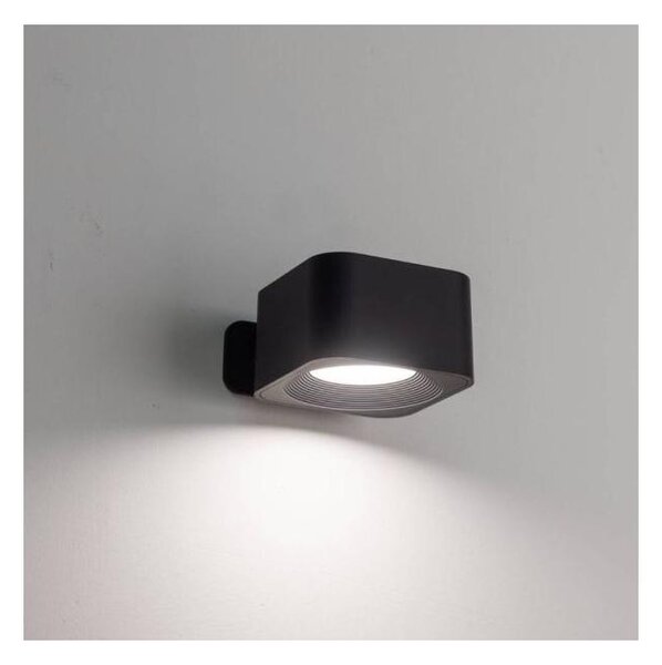Eglo 74119 - LED Stm. nab. dot. nástěnné svít. MURAGLIE LED/5W/5V 2000 mAh černá