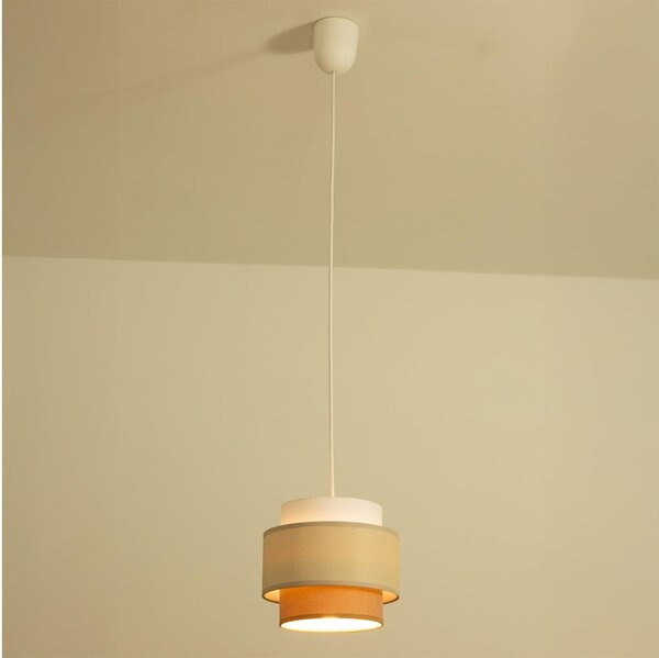 Brilagi - Lustr na lanku RESNA 1xE27/60W/230V pr. 20 cm krémová/béžová
