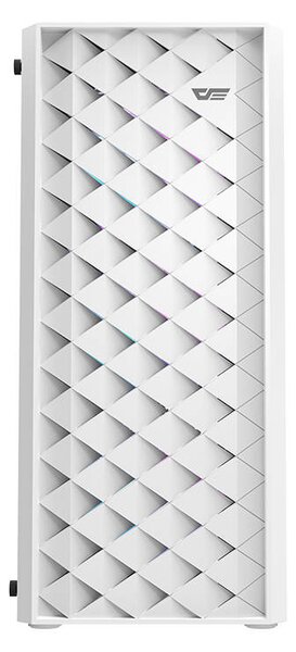 Počítačová skříň Darkflash DK351+ 4 ventilátory (bílá)