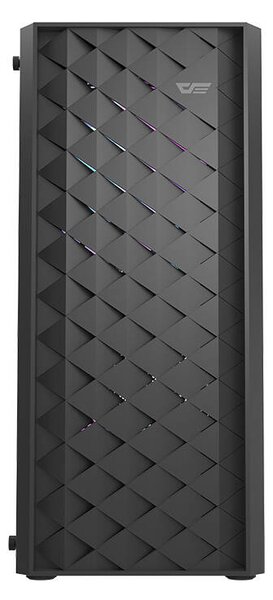 Počítačová skříň Darkflash DK351 + 4 ventilátory (černá)