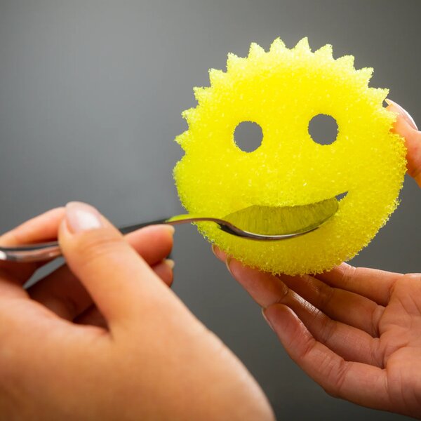 SRUB DADDY Houbička na nádobí a čistění, chytrá houba SCRUB DADDY, LIMITOVANÁ EDICE - Stitch