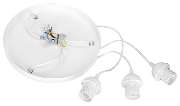 Brilagi - Lustr na lanku RESNA 3xE27/60W/230V pr. 45 cm krémová/béžová