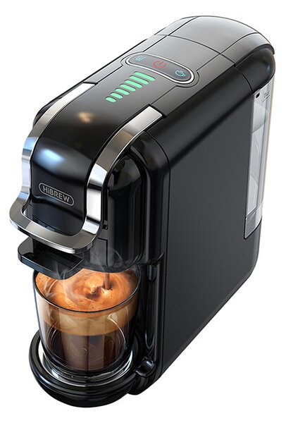 Kávovar na kapsle 5 v 1 HiBREW H2B (černý)