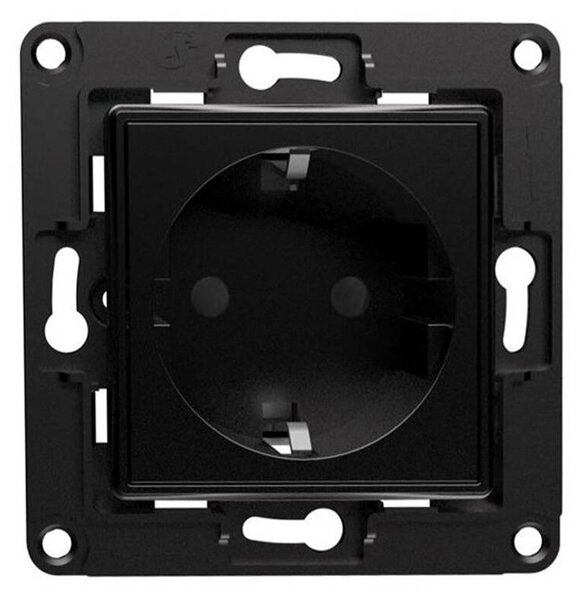 Shelly Wall Socket (Black)