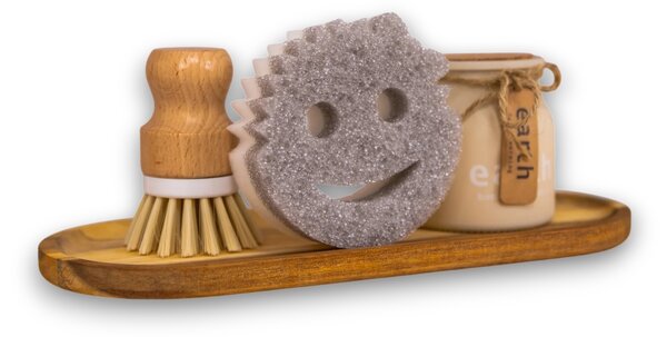 SRUB DADDY Houbička Scrub Mommy Style Collection (šedá)