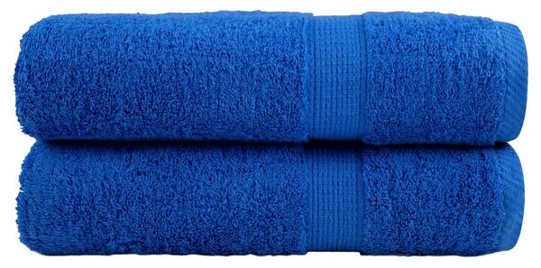 Prémiové ručníky SOLUND 2 ks modré 50x100 cm 600 g/m² 137185