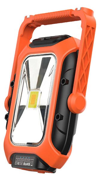 Pracovní lampa se solárním panelem Superfire GM05 - 500 lm, powerbanka