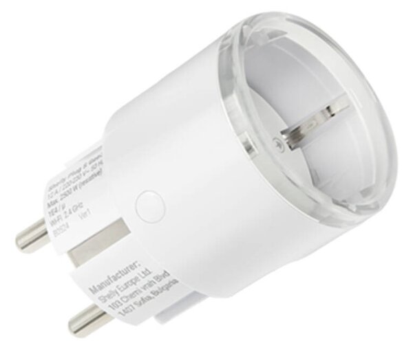 Shelly Plug S MTR Gen3 chytrý Outlet (White)
