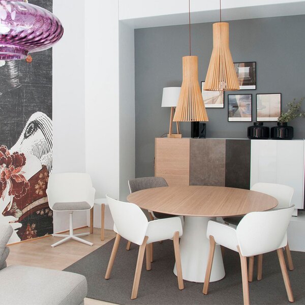Andreu World designové židle Nuez Armchair Wood