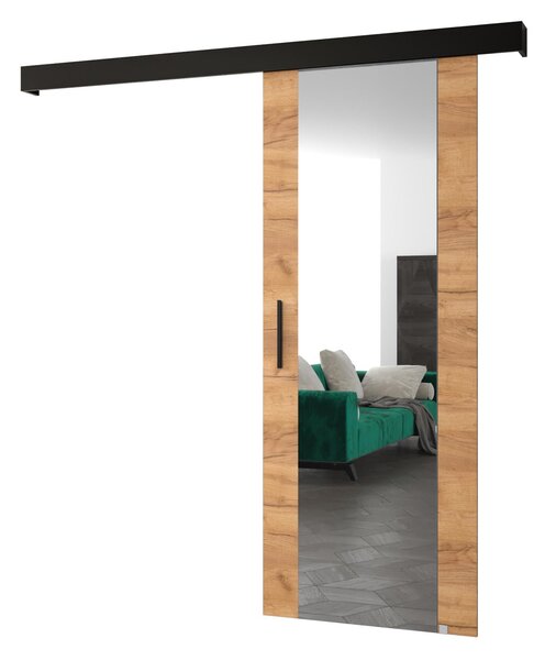 Posuvné dveře 70 cm Slavdro 2 (craft zlatá + černá matná)