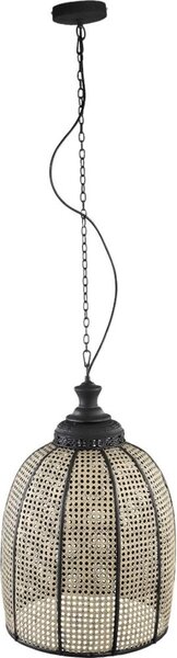PTMD - Lustr na řetězu BAYU 1xE27/40W/230V pr. 37 cm