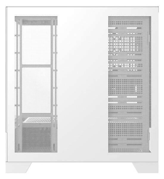 Počítačová skříň Darkflash DY451 PRO s ventilátorem (bílá)