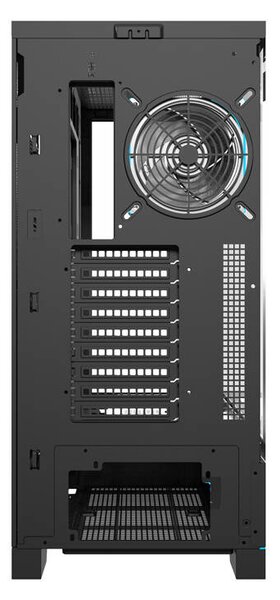 Počítačová skříň Darkflash DY451L PRO s ventilátorem (černá)