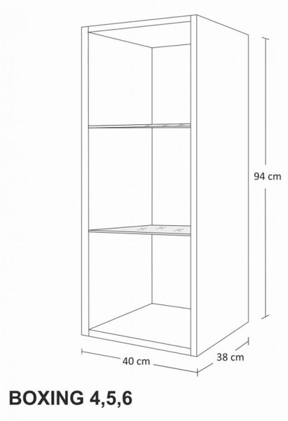 Moderní obývací sestava BRADT 1 - bílá