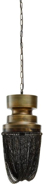 PTMD - Lustr na řetězu ZELIVO 1xE27/40W/230V pr. 25 cm