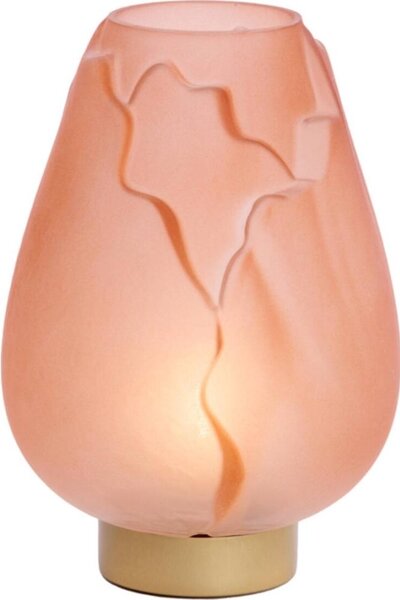 LED Stolní lampa GINNY LED/2xAA růžová