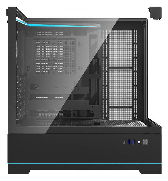 Počítačová skříň Darkflash DY450 bez ventilátorů (černá)