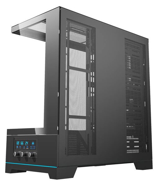 Počítačová skříň Darkflash DY451 bez ventilátorů (černá)