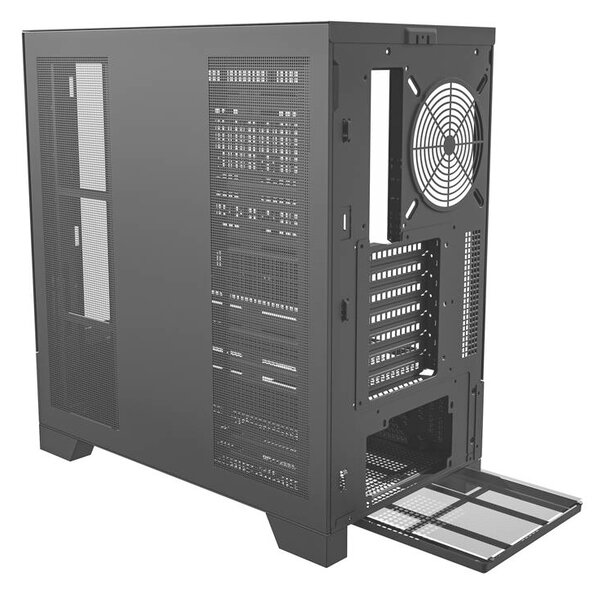Počítačová skříň Darkflash DY451 bez ventilátorů (černá)