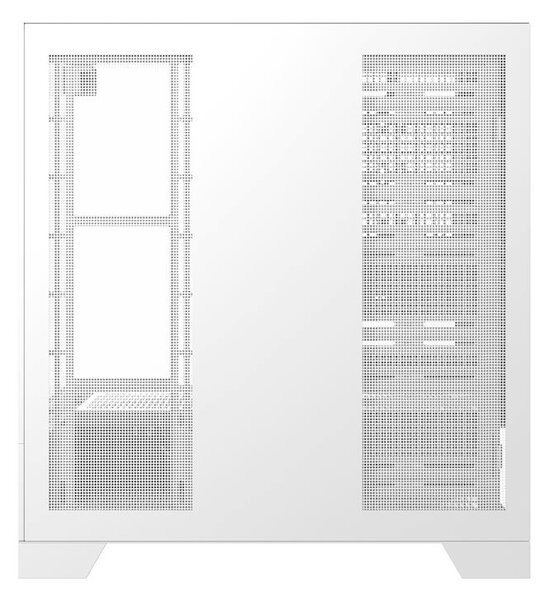 Počítačová skříň Darkflash DY450 bez ventilátorů (bílá)