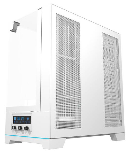 Počítačová skříň Darkflash DY450 bez ventilátorů (bílá)