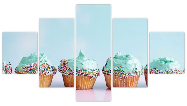 Obraz cupckes (125x70 cm)