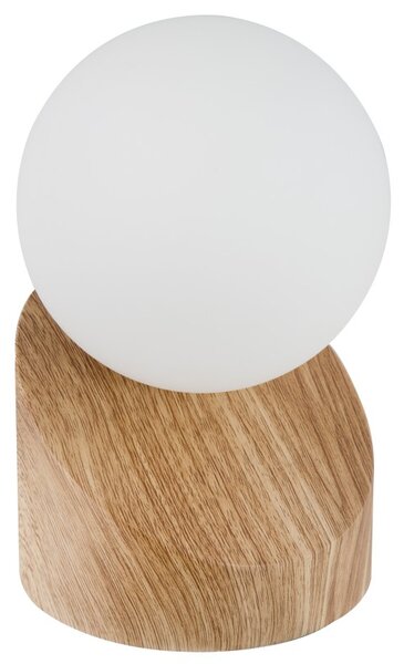 GLOBO 50300146 ALISA dotyková stolní lampička V160mm 1xG9 3W 330/275lm 3000K vzhled dřeva