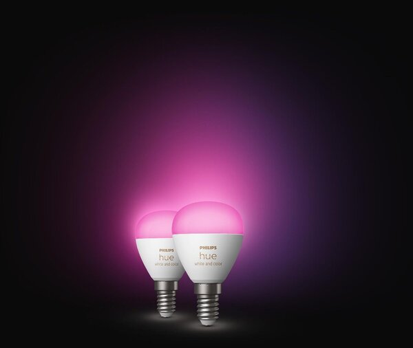HUE SET 2x WACA LED Luster žárovka E14 5,1W 470lm K IP20, stmívatelné
