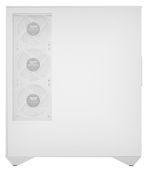 Počítačová skříň Darkflash DY460 (bílá) + 4 ventilátory ARGB