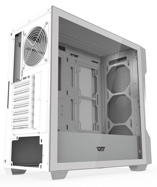 Počítačová skříň Darkflash DS900 Mesh bez ventilátorů (bílá)