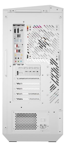 Počítačová skříň Darkflash DY460 (bílá) + 4 ventilátory ARGB