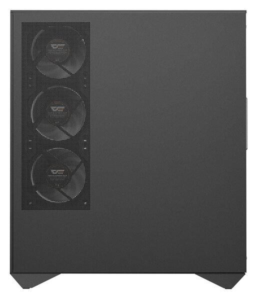 Počítačová skříň Darkflash DY460 (černá) + 4 ventilátory ARGB
