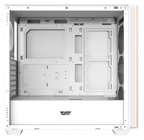 Počítačová skříň Darkflash DS900WS ATX bez ventilátorů (bílá)