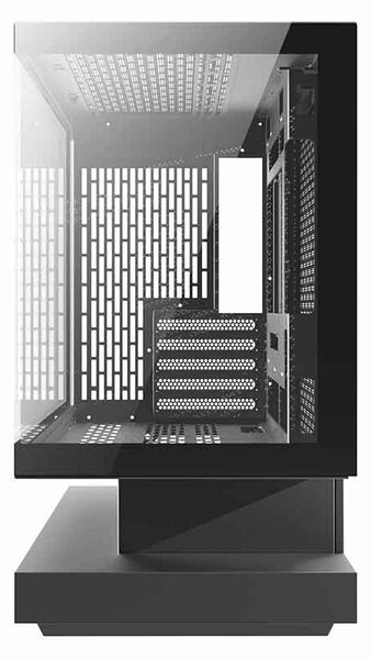 Počítačová skříň Darkflash F1 (černá) + 6 ventilátorů ARGB