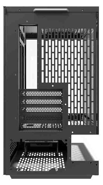 Počítačová skříň Darkflash F1 (černá) + 6 ventilátorů ARGB